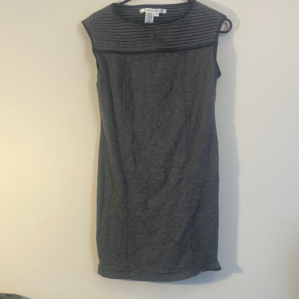 Max Studio Women’s Charcoal Sleeveless Mini Dress